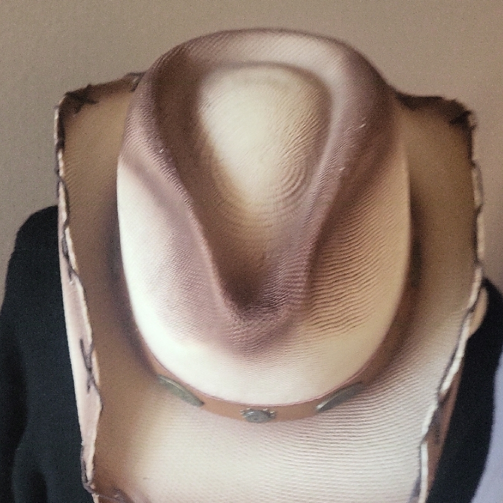 Stylish Beige Women's Western Hat - Picture 6 of 9